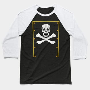 Jolly Roger Space Pirate Version 2 Baseball T-Shirt